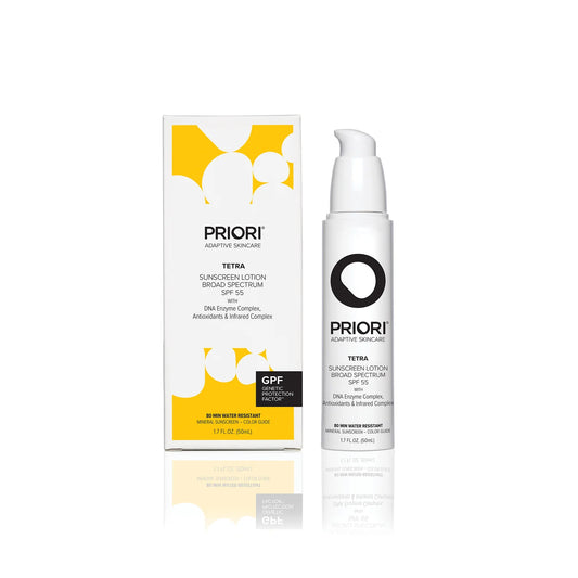 PRIORI Tetra SPF 55, universal tint